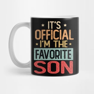 It's Official I'm The Favorite Son Mug